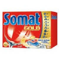 Таблетки за съдомиялна машина Somat Gold 45бр.
